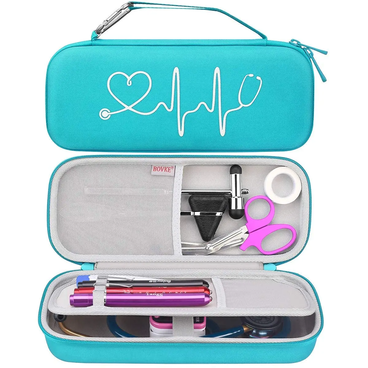 BOVKE Hard Case for 3M Littmann Classic III/Cardiology IV/MDF Stethoscope | Durable, Portable & Waterproof - main product image