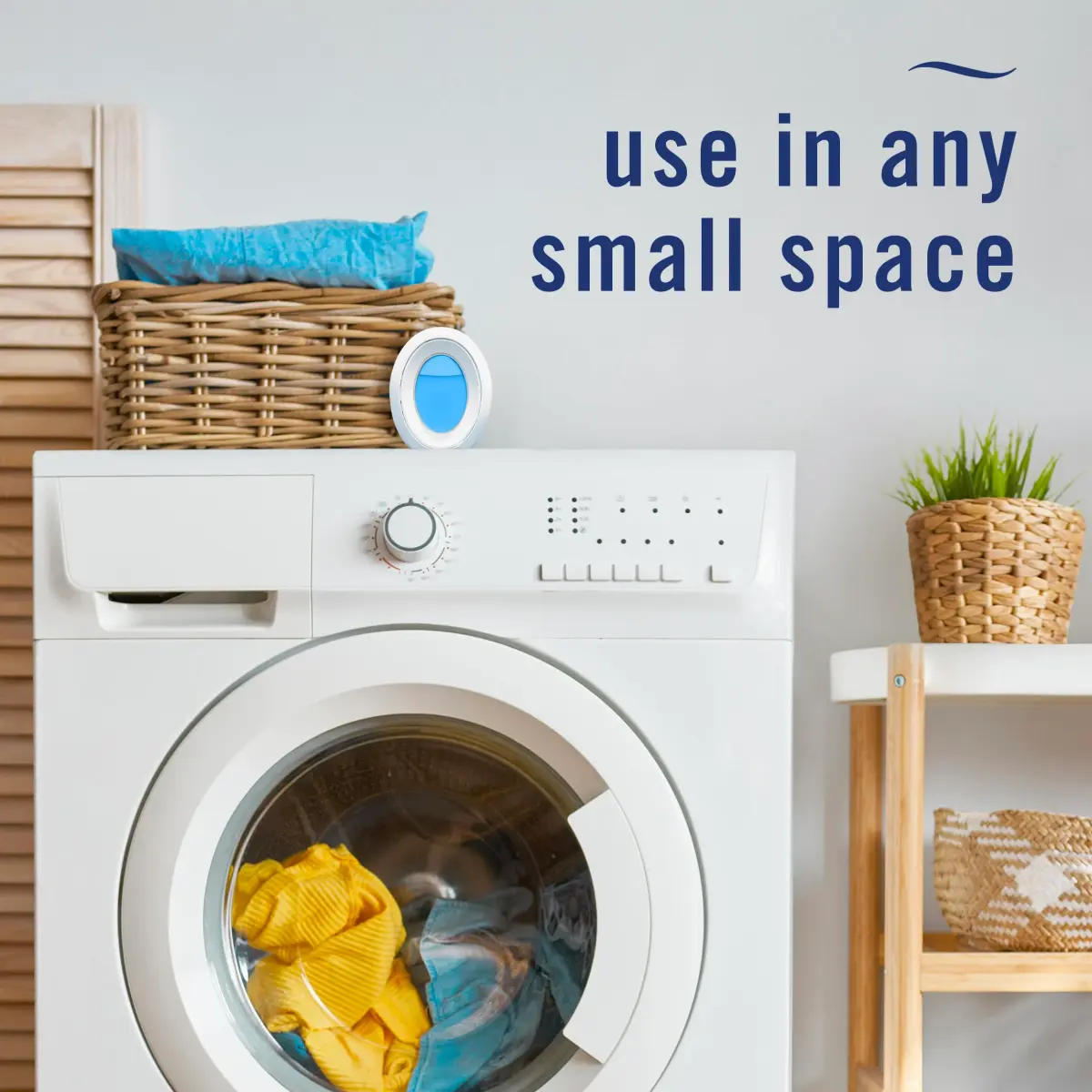 Febreze Small Spaces Air Freshener Linen & Sky Scent 2 Count | Odor Fighting Plug In Alternative for Bathrooms & Closets - view 7