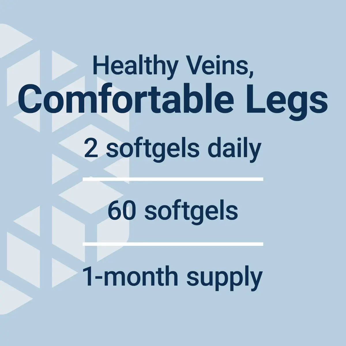 Life Extension Youthful Legs Circulation Supplement 60 Softgels | Supports Leg Vascular Health & Comfort - view 4