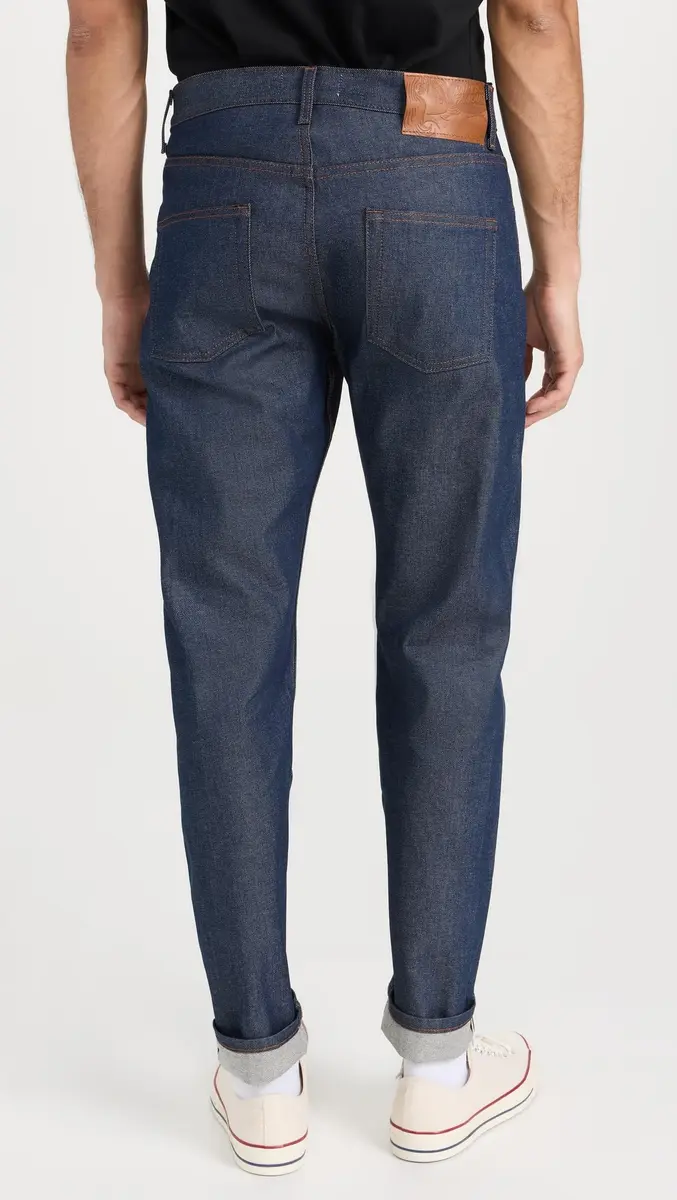 Naked & Famous Denim Easy Guy - Natural Indigo Selvedge 30 | Relaxed Fit, Japanese Denim, Made in Canada - view 3