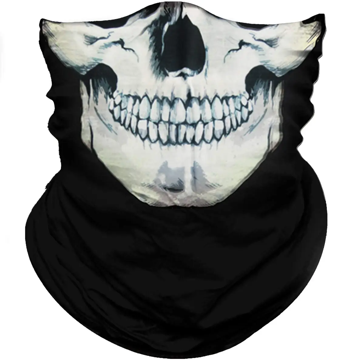 Obacle Skull Mask Bandana Half Face Mask 3D Tube Balaclava 25cm (9.8in) | Breathable Sun Protection for Outdoor Sports - main product image