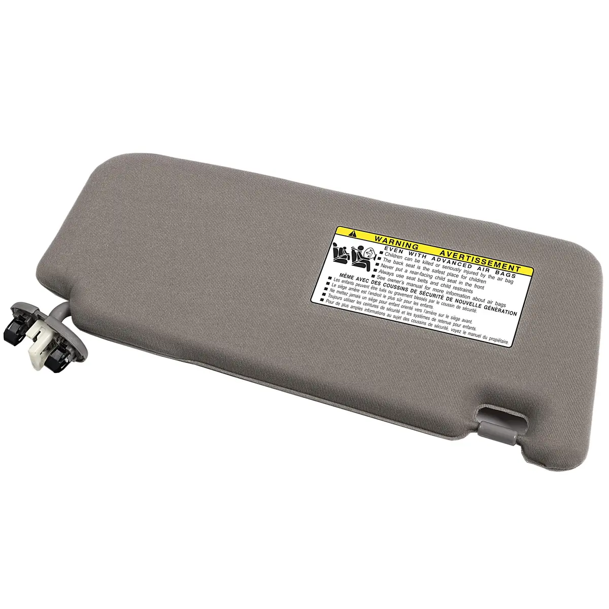 Ezzy Auto Gray Left Driver Side Sun Visor for Toyota Camry 2007-2011 | Sunroof & Light Compatible - view 4