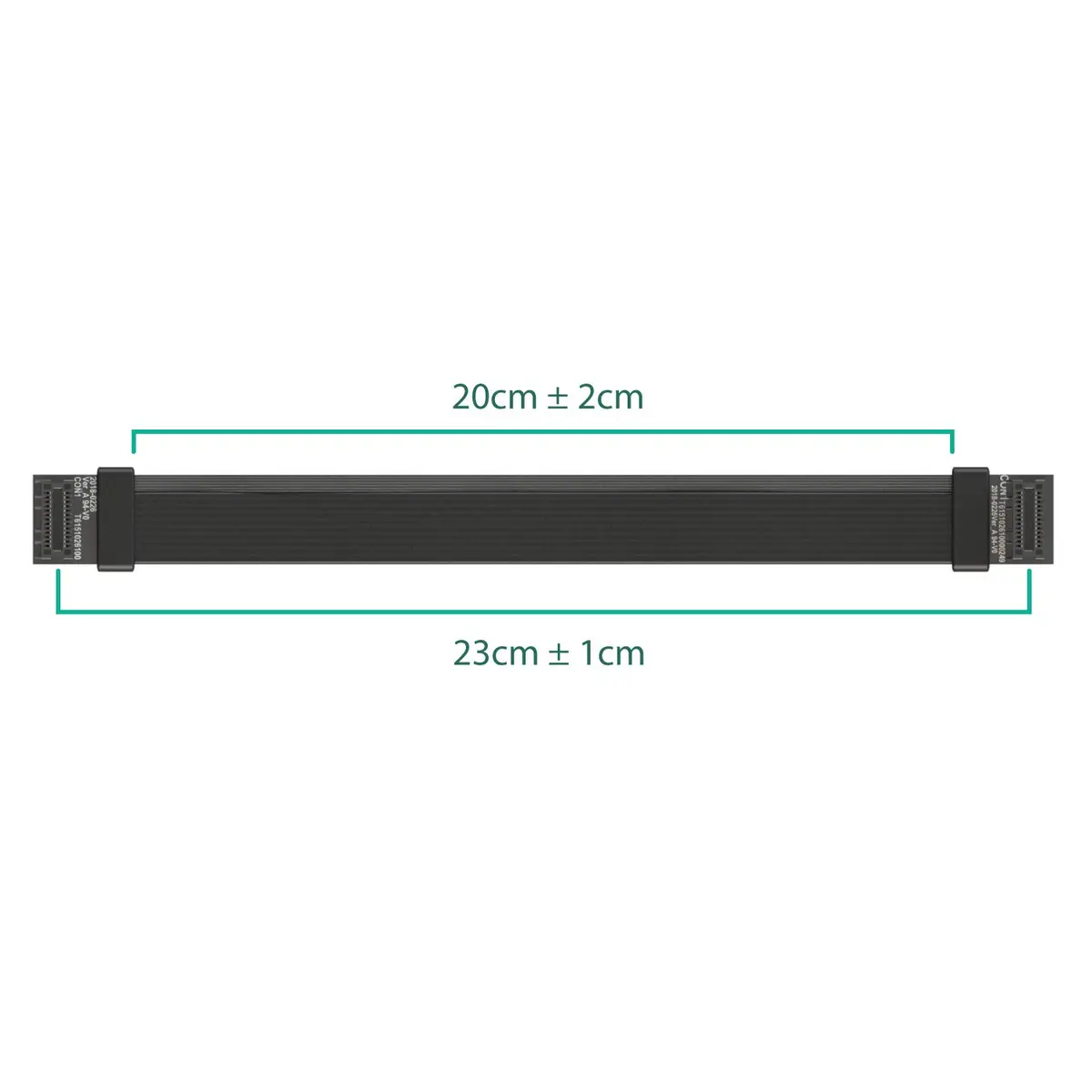 LINKUP Flexible SLI Bridge Cable 20cm (7.87 inches) | High Speed 16Gbps Data Transfer - view 2
