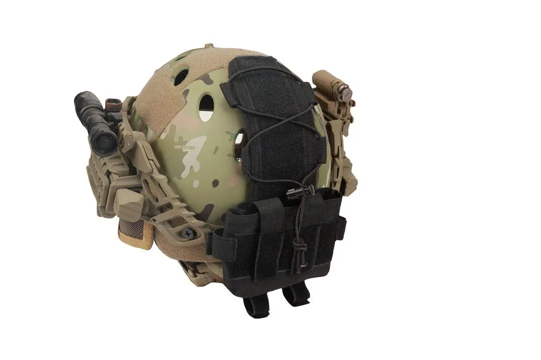 WOLF SLAVES Helmet Battery Pouch MK2 600D Nylon | Tactical Helmet Battery Bag for Shooting & Cycling - main product image