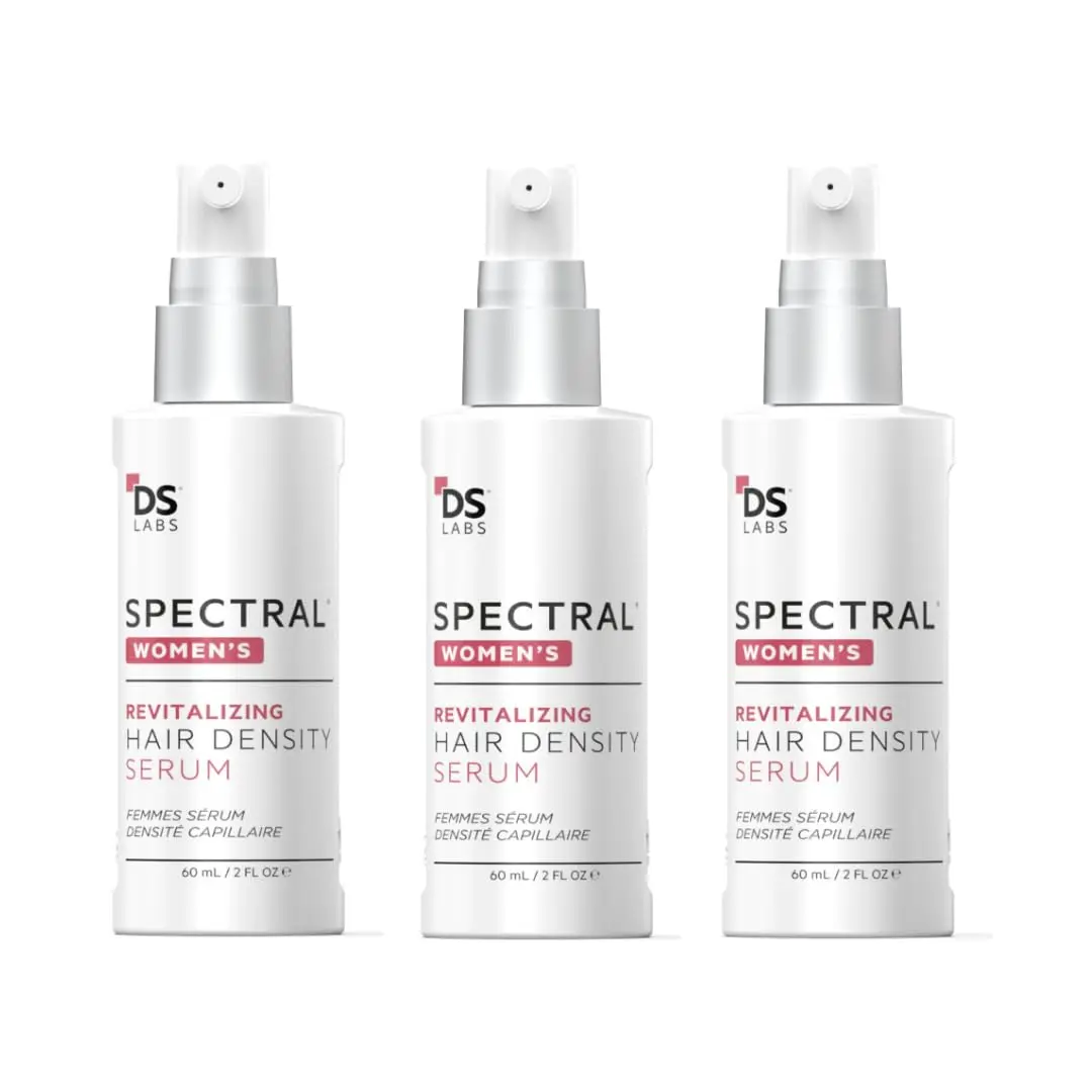 ds labs Spectral Women's Hair Density Serum, 60 mL (3 Pack) | Supports Thicker, Fuller Hair - main product image
