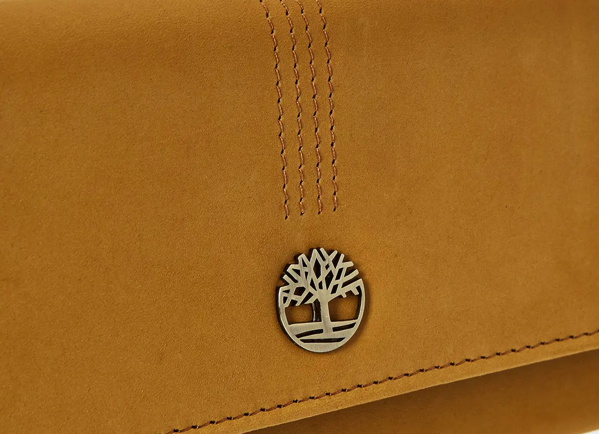 Timberland Women's Leather RFID Flap Wallet Clutch Organizer 19.7cm (7.75") | Secure Card Holder for India - view 3