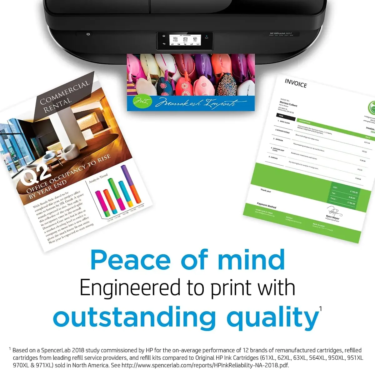 HP 962XL Black & 962 Cyan, Magenta, Yellow Ink Cartridges (4-Pack) | Genuine HP Ink for OfficeJet Pro 9010/9020 Series | 2000 Black Pages, 700 Color Pages - view 8