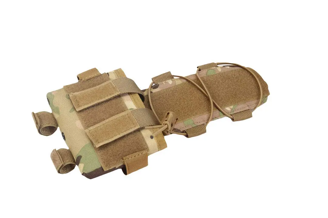 WOLF SLAVES Helmet Battery Pouch MK2 600D Nylon | Tactical Helmet Battery Bag for Shooting & Cycling - view 2