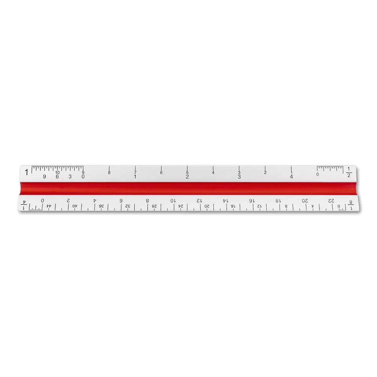 Alumicolor Aluminum Architect Color-Coded Drafting Scale, 6IN, Silver | Precise, Durable, for Architects & Students - view 3