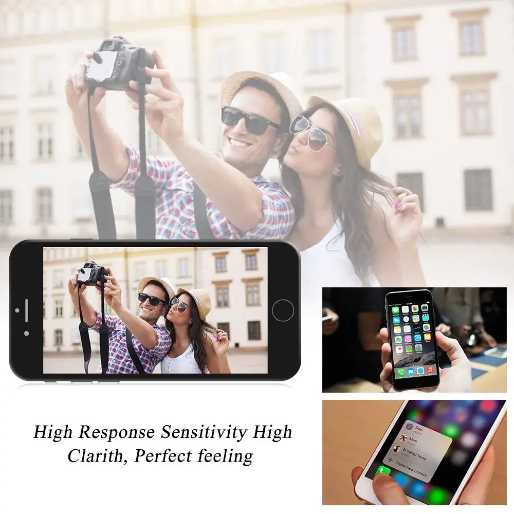 FFtopu iPhone 8 Plus Screen Replacement Black 13.97 cm (5.5'') | Full Assembly with Tools - view 7
