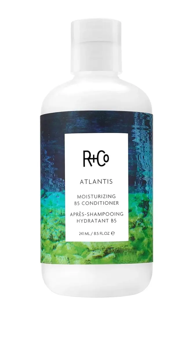 R+Co ATLANTIS Moisturizing B5 Conditioner 251ml (8.5 Fl Oz) | Hydrates Dry Hair with Rice Bran & Acai Oil - main product image