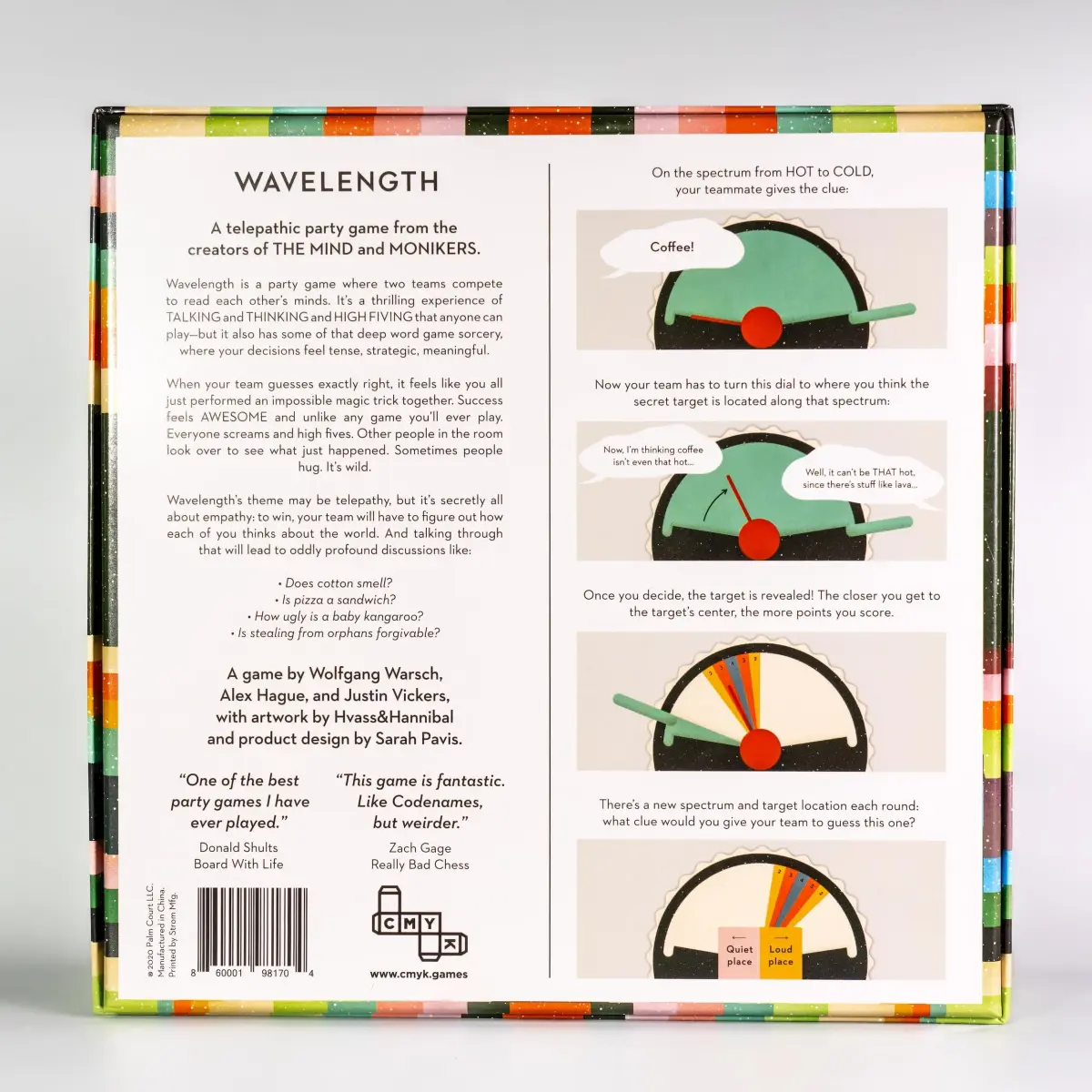 CMYK Wavelength Party Game 25.02 cm (10.25 in) | Mind Reading Game with 4.8/5 ⭐ from 5,018 Reviews - view 7