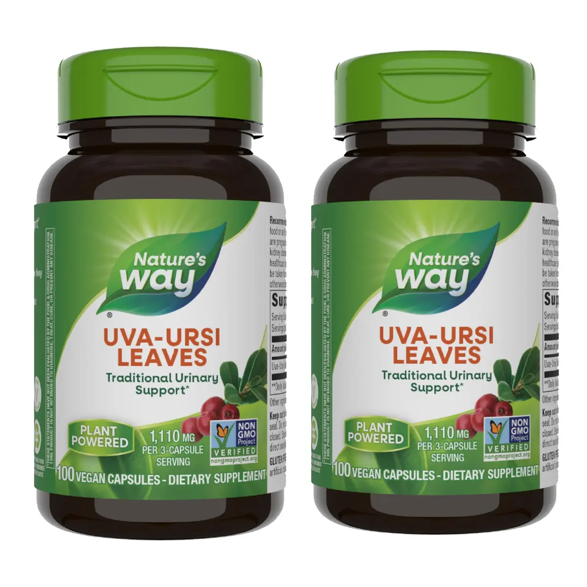 Nature's Way Uva Ursi Leaves Herbal Supplement 1110 mg 200 Count (66 Servings) | Traditional Urinary Support - main product image