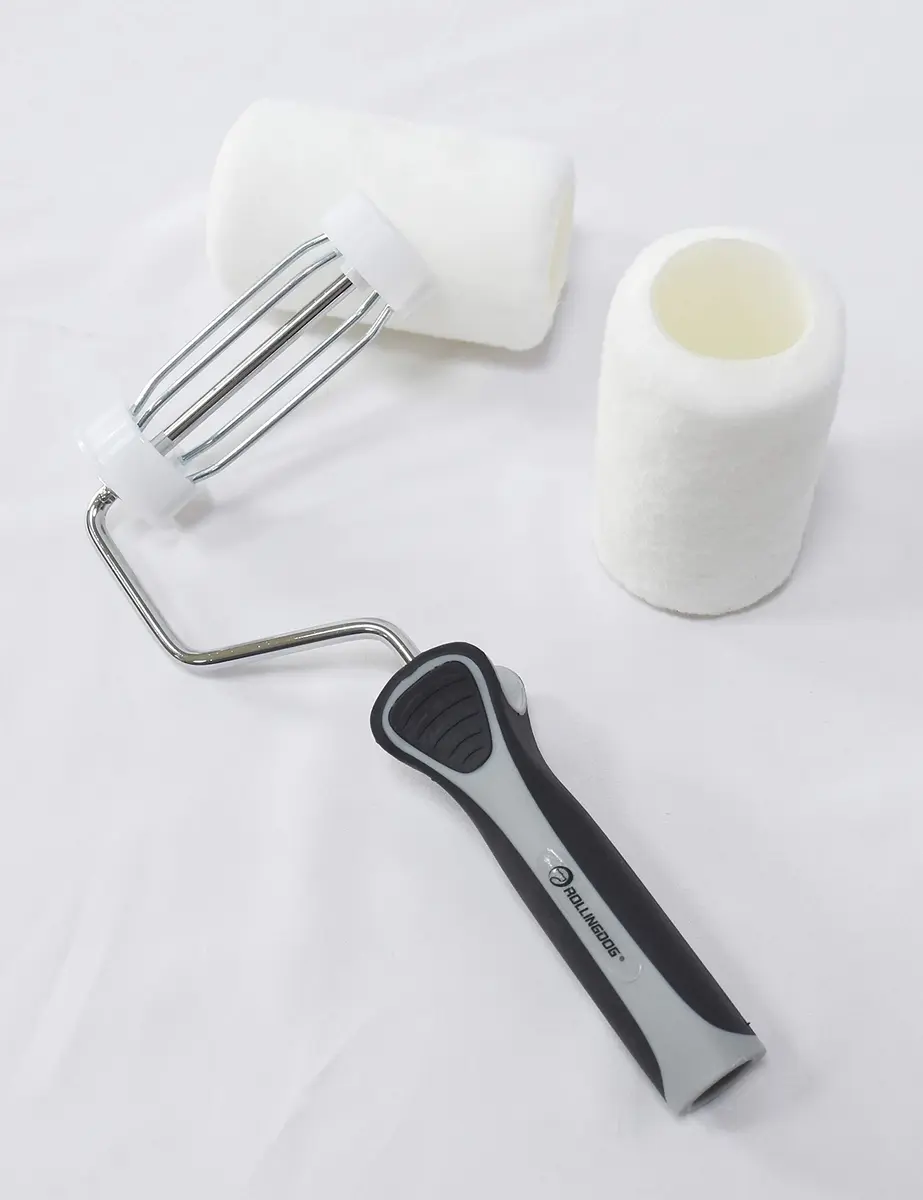 ROLLINGDOG 4 Inch Mini Roller - 3/8" Nap Wall & Detail Painting Tool - view 6
