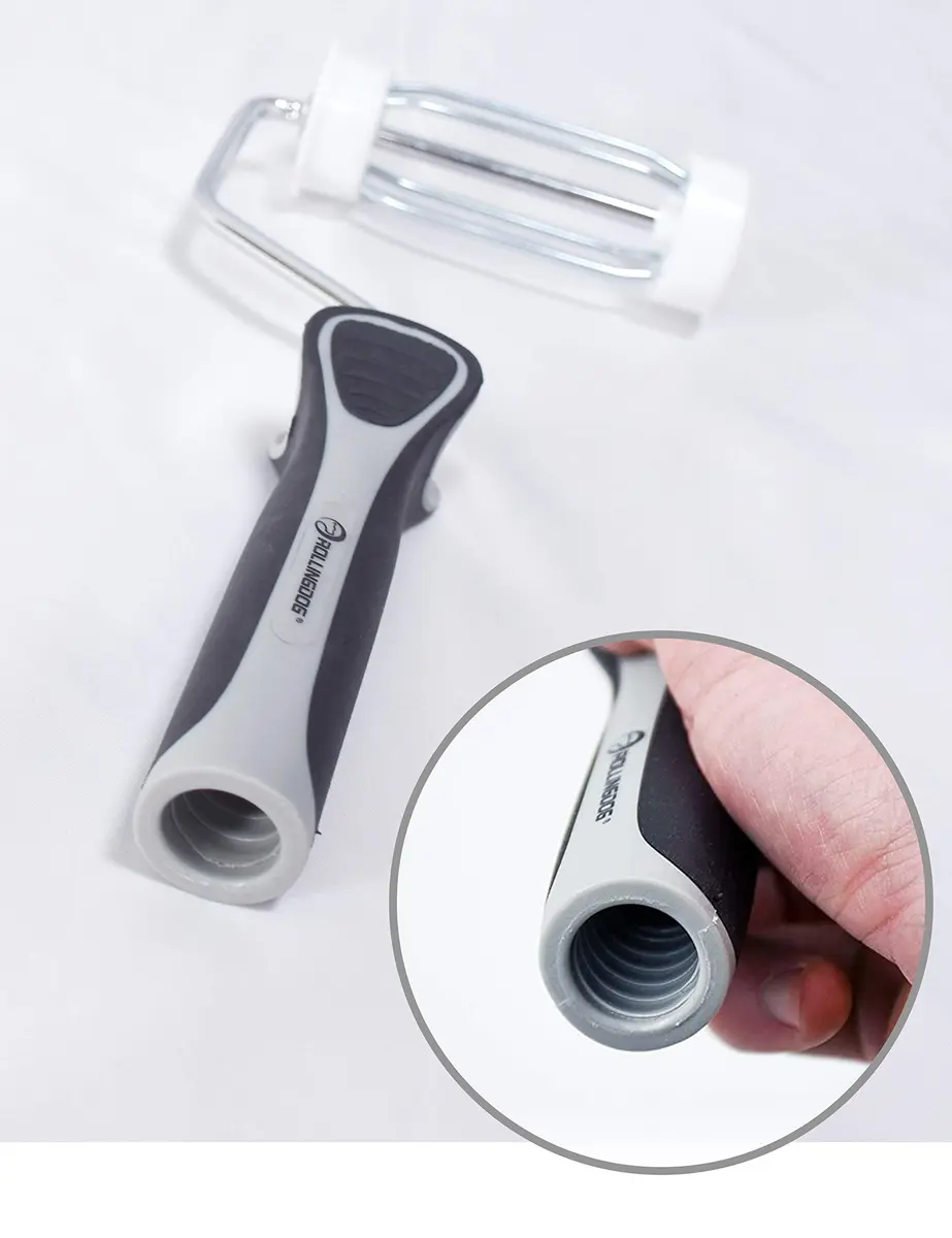 ROLLINGDOG 4 Inch Mini Roller - 3/8" Nap Wall & Detail Painting Tool - view 4