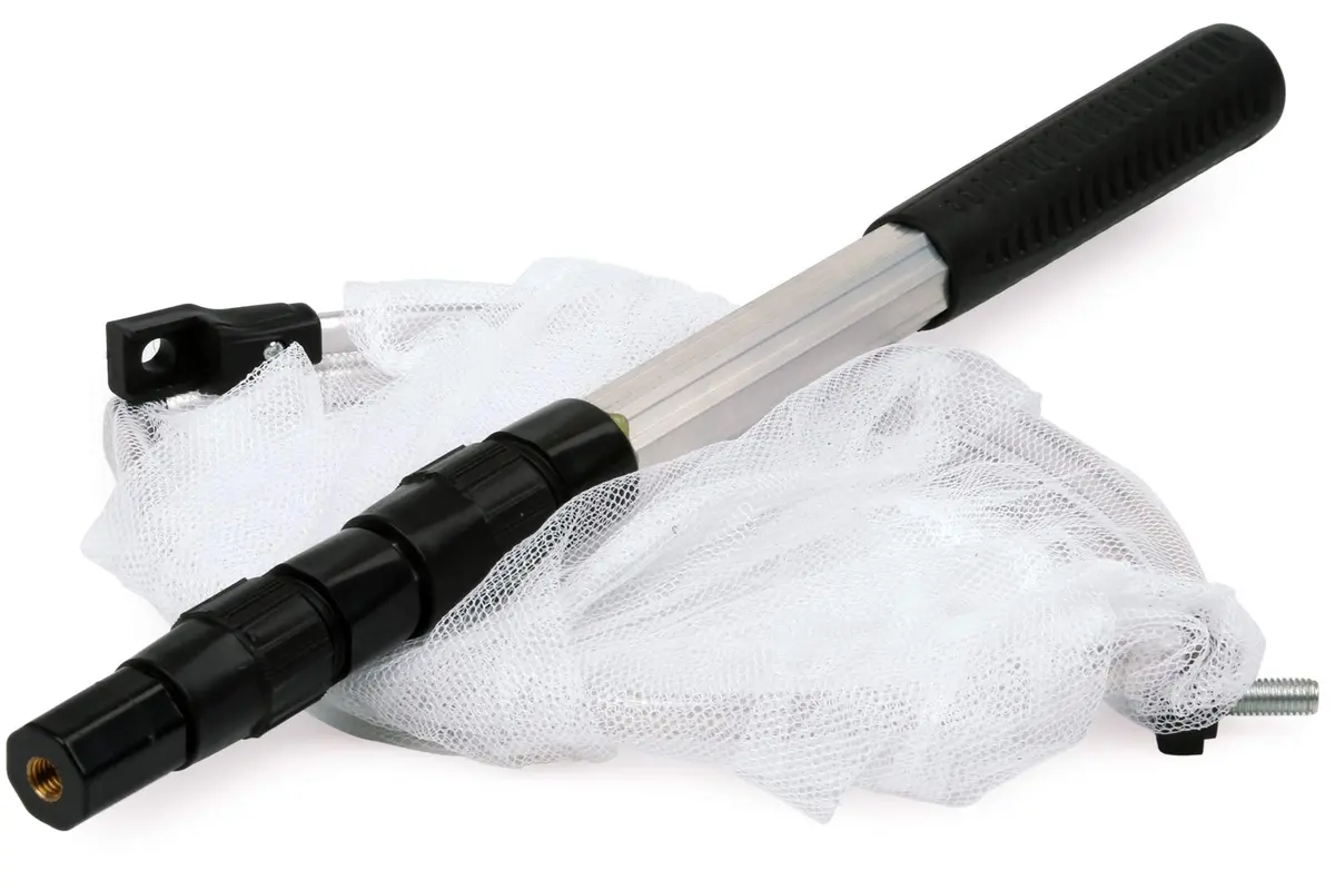 RESTCLOUD Butterfly Net with 12" Ring, 24" Net Depth, Handle Extends to 36 Inches | Professional Insect Catcher - view 6