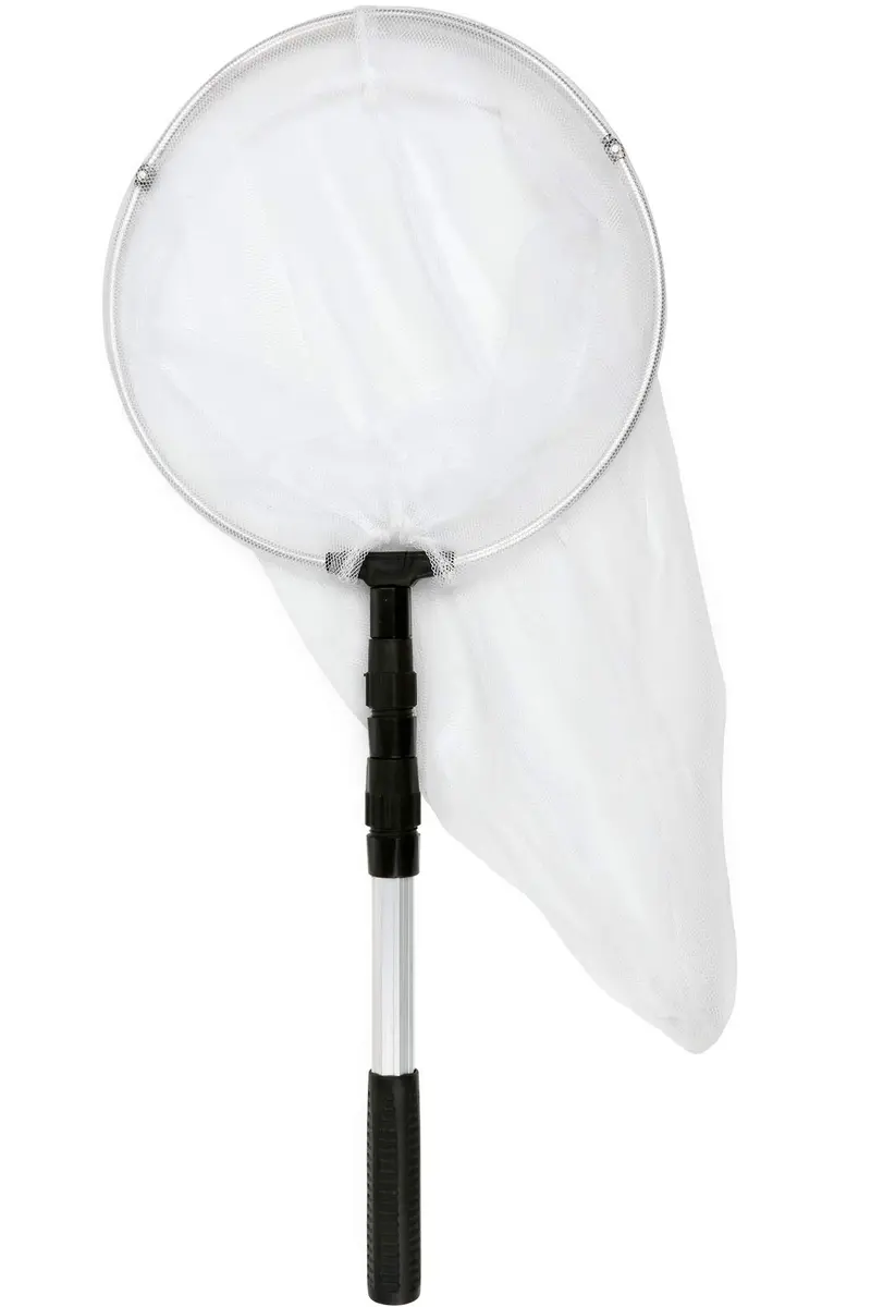 RESTCLOUD Butterfly Net with 12" Ring, 24" Net Depth, Handle Extends to 36 Inches | Professional Insect Catcher - view 3
