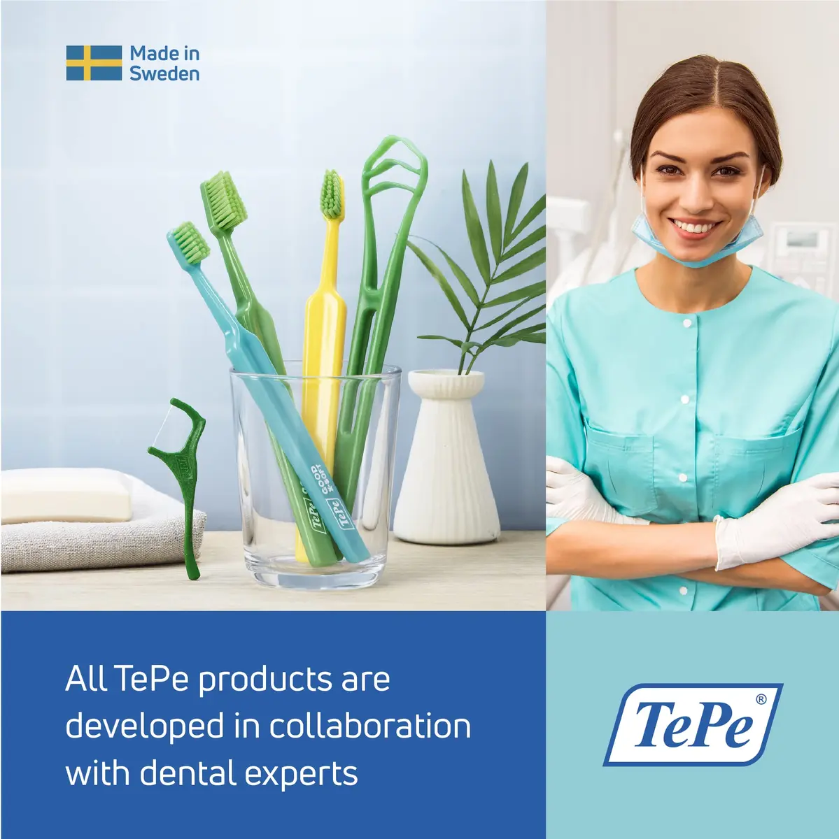 TePe Good Soft-Bristle Toothbrush Regular 1 Count (16.4g) | Bio-based Bristles & Handle - view 7
