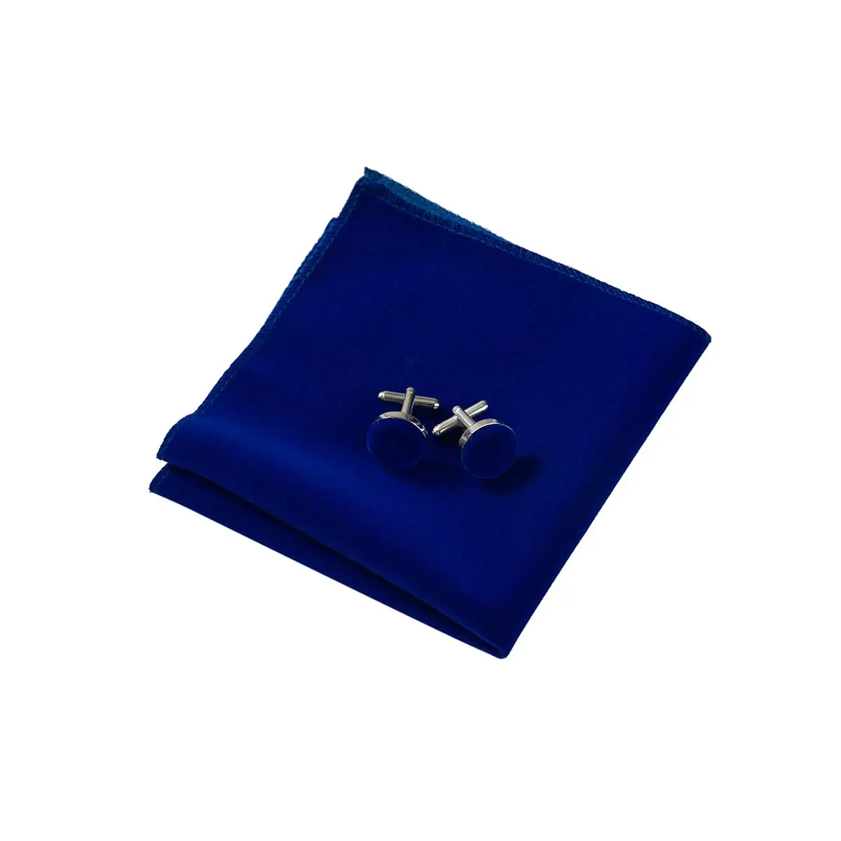 GUSLESON Velvet Big Bow Tie for Men Royal Blue | Pre-tied & Adjustable - view 6