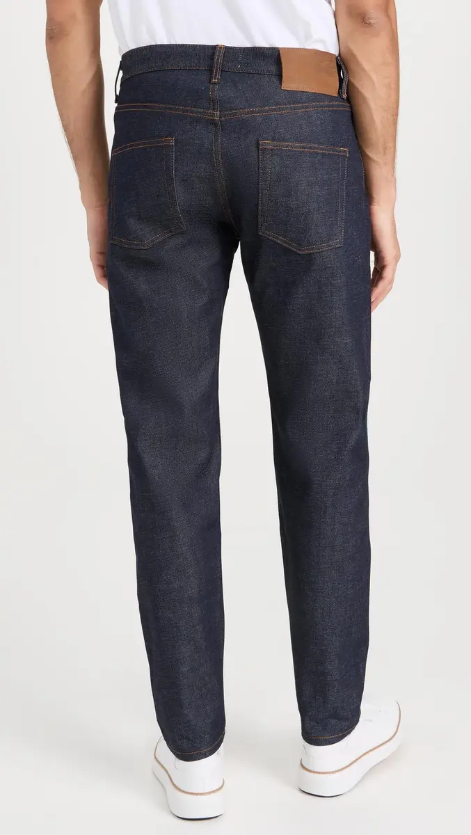 Naked & Famous Denim Easy Guy - Dirty Fade Selvedge 34 | Relaxed Tapered Fit, Indigo - view 3
