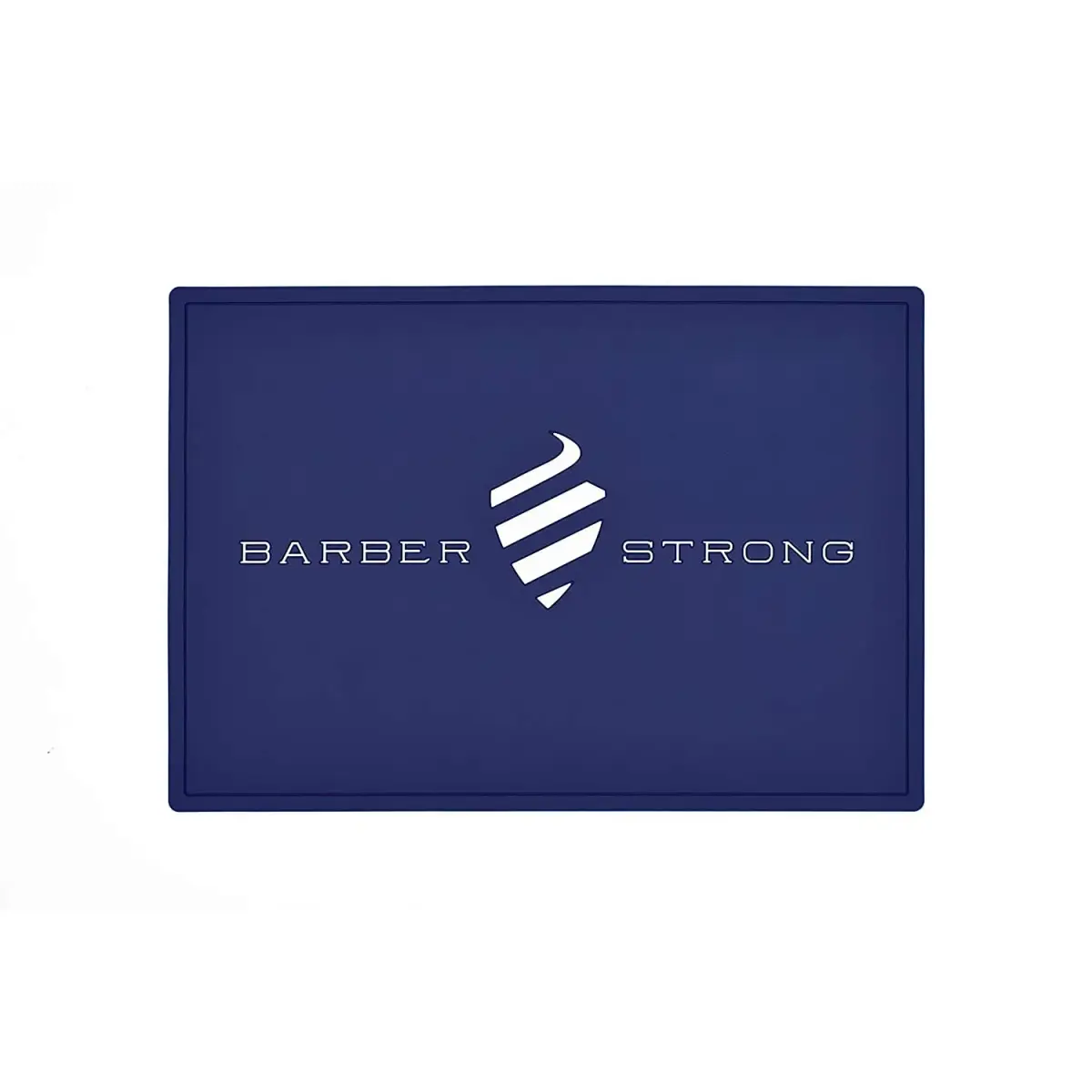 Barber Strong The Barber Mat 19" x 13" Blue | Professional Salon & Spa Workstation Mat - main product image