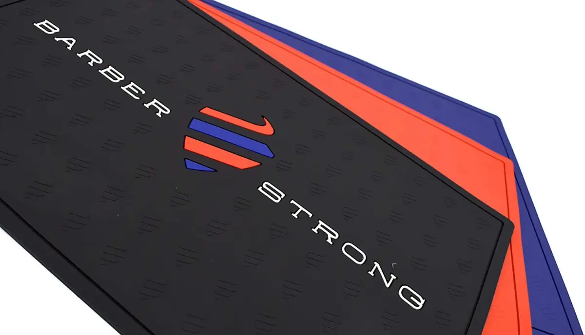 Barber Strong The Barber Mat 19" x 13" Blue | Professional Salon & Spa Workstation Mat - view 7