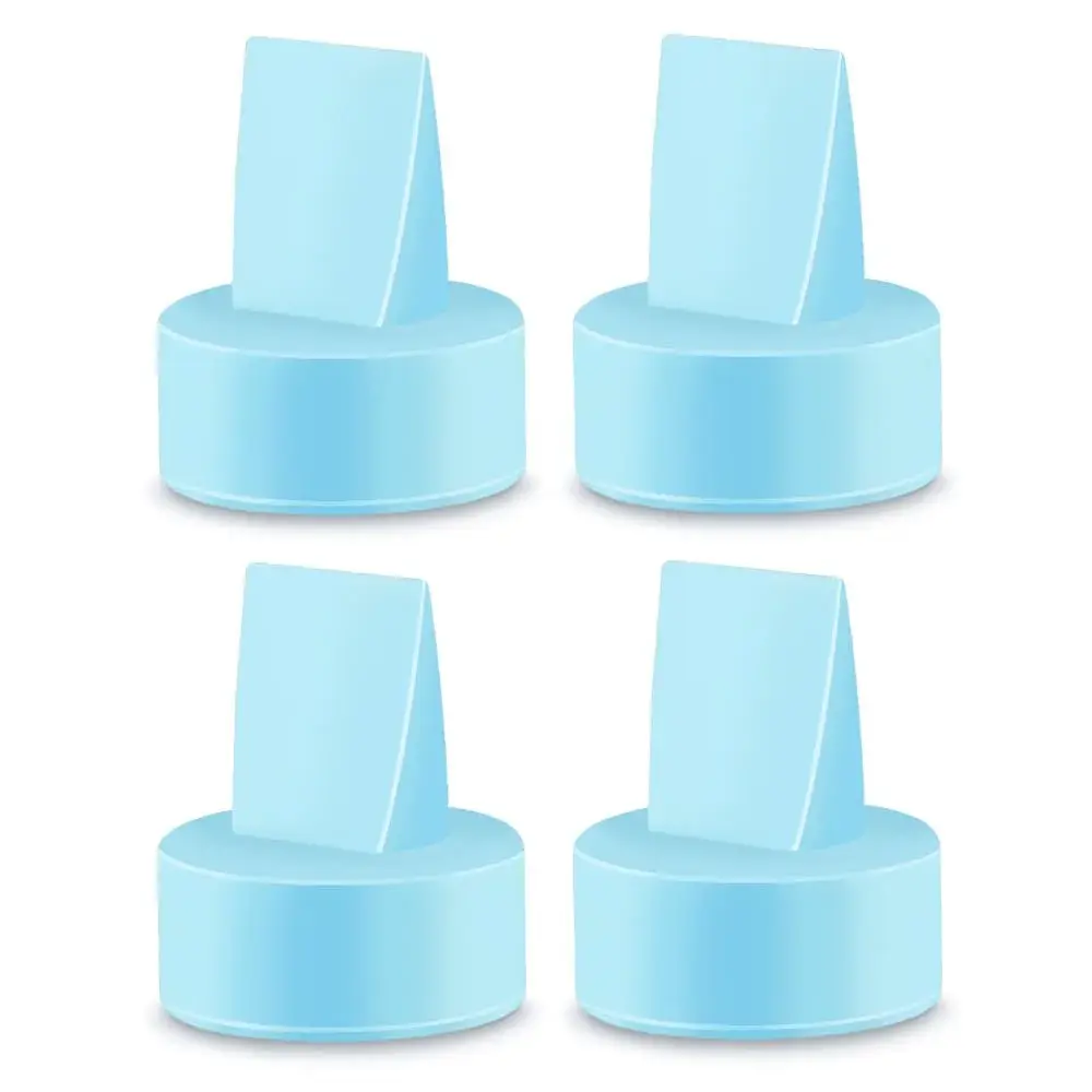 Maymom Duckbill Valves for Spectra S1 S2 9 Plus Dew 350 Blue 4ct | BPA-Free Replacement Parts for Breast Pumps - main product image