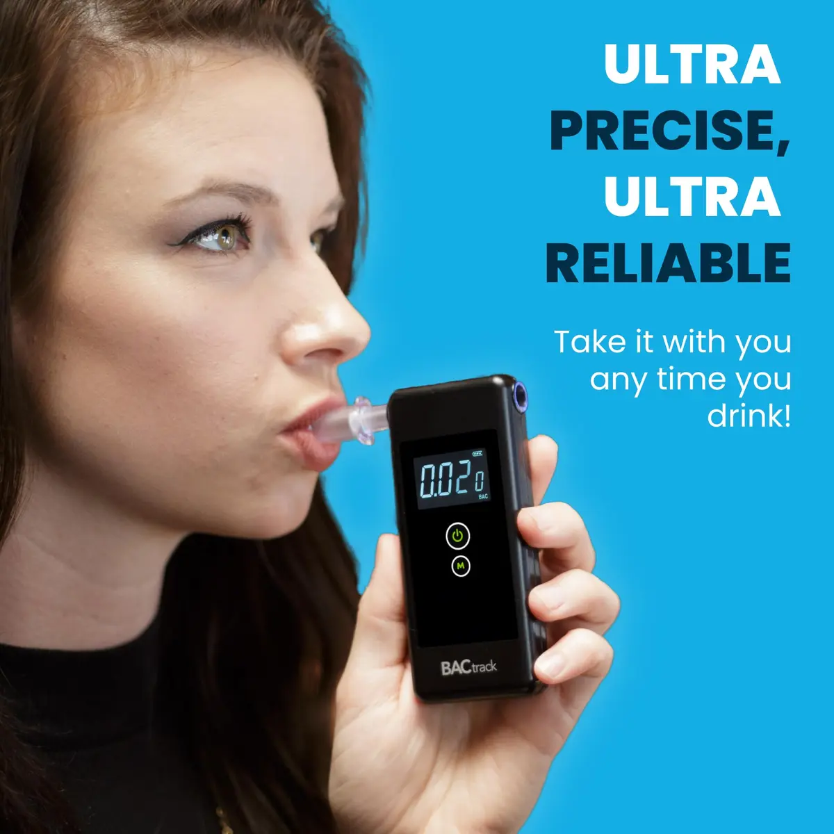 BACtrack Trace Breathalyzer 2-Pack | Police-Grade DOT/NHTSA Compliant Alcohol Tester - view 3