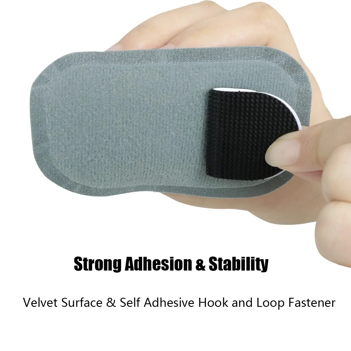 AOUTACC Universal Airsoft Helmet Pads, Replacement Foam Padding Kits Set Accessories Mats for Fast-Style/MICH/ACH/PASGT Helmets (Memory Foam, Light Gray) - view 5