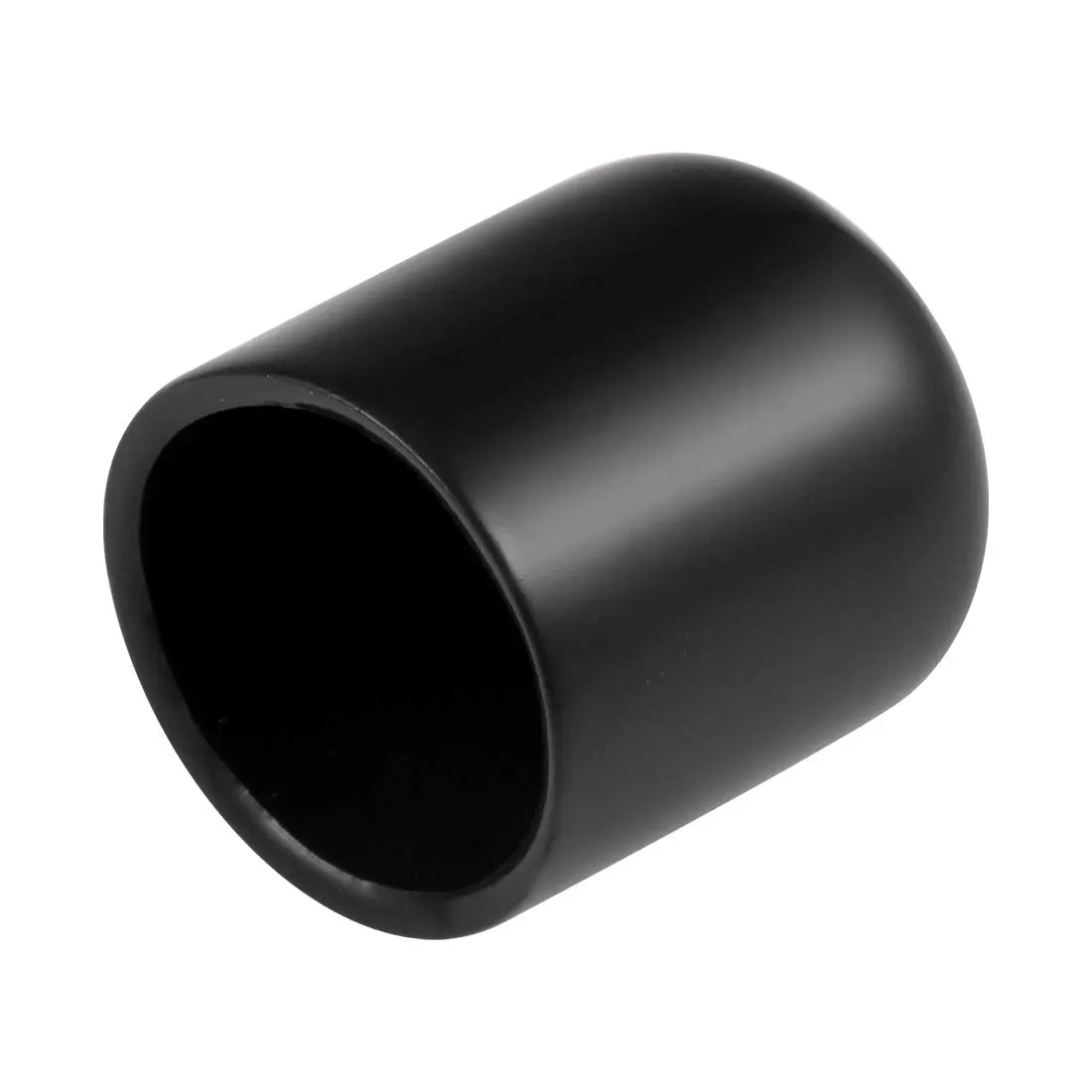 uxcell 20pcs Black Vinyl Rubber End Caps 18mm ID | Protect Furniture & Threads - main product image