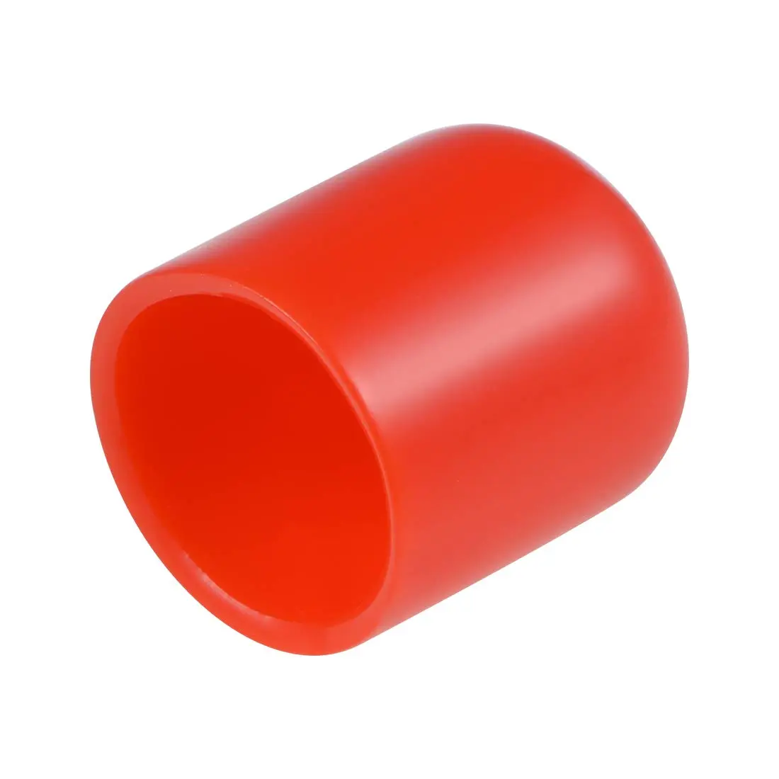 uxcell Red Vinyl Rubber End Caps 19mm ID (0.75 inch) | Protects Floors, Threads, and Furniture Legs - main product image