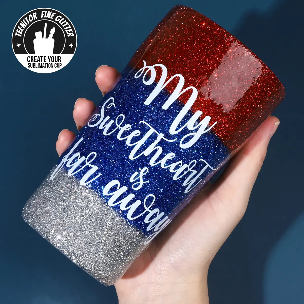 Teenitor Fine Glitter, 32 Jars, 8g Each | Assorted Colors for Arts, Makeup & Nails - view 7