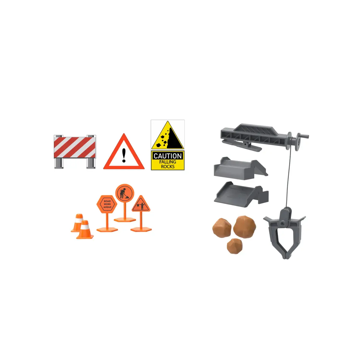CAT Store N Go Playset with 2 Little Machines Vehicles & Accessories | Portable STEM Toy for Kids Ages 3+ - view 4
