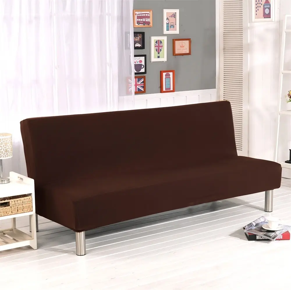 Homonic Armless Sofa Bed Cover Polyester Spandex 80" x 50" | Elegant, Soft & Durable (70-120 chars) - main product image