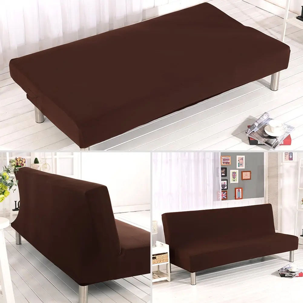 Homonic Armless Sofa Bed Cover Polyester Spandex 80" x 50" | Elegant, Soft & Durable (70-120 chars) - view 6