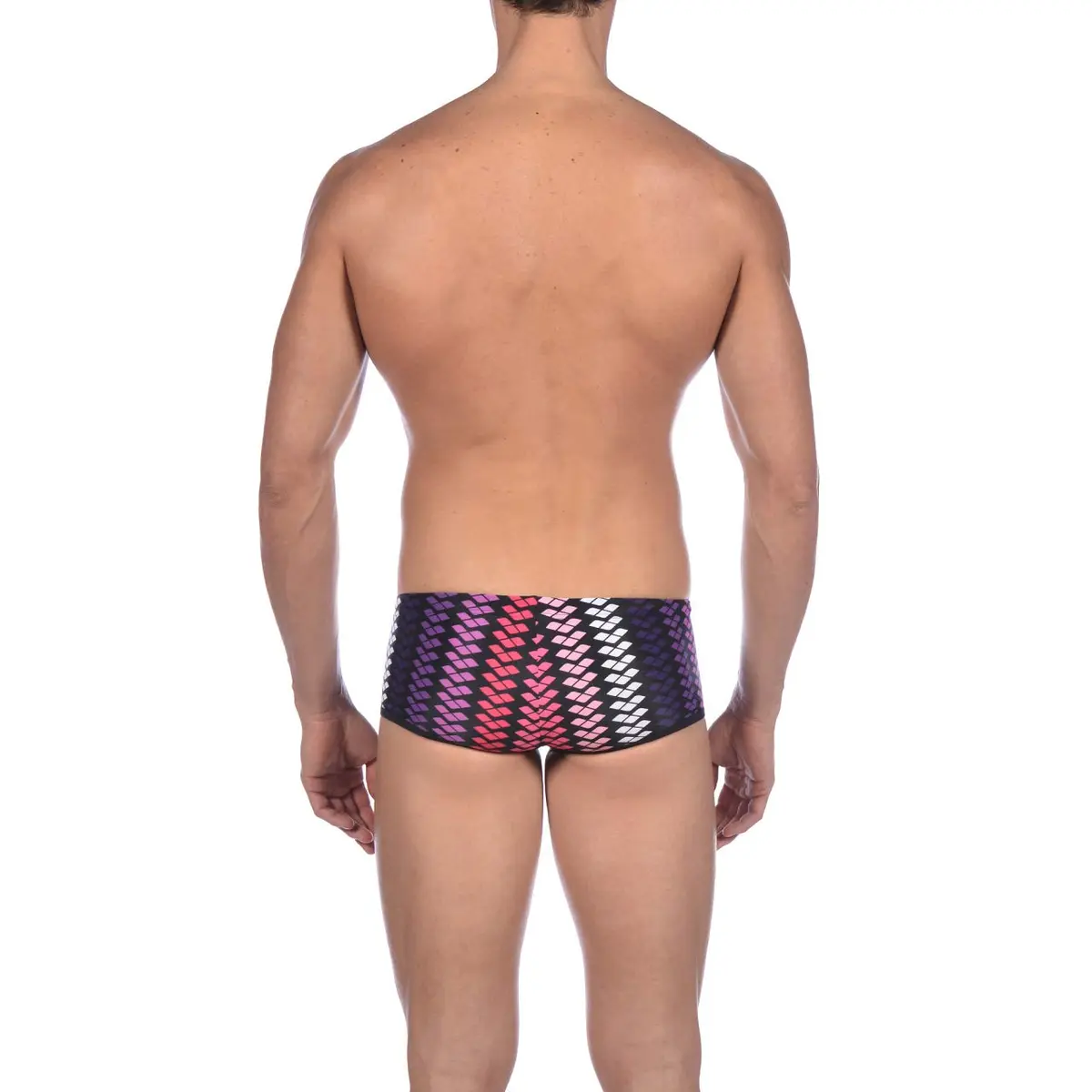ARENA The One Logo Stripe Low Waist Maxlife Swim Short Swimsuit | Chlorine-Resistant, 36 - view 6
