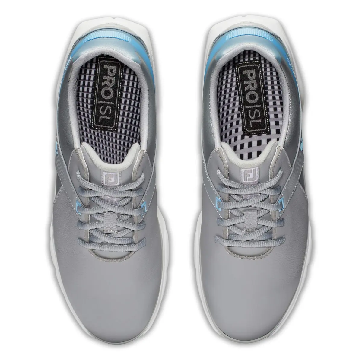 FootJoy Women's Pro/SL Golf Shoes Athletic Shoe, Grey/ Light Blue, 5.5 M US | Waterproof, Stable & Comfortable - view 7