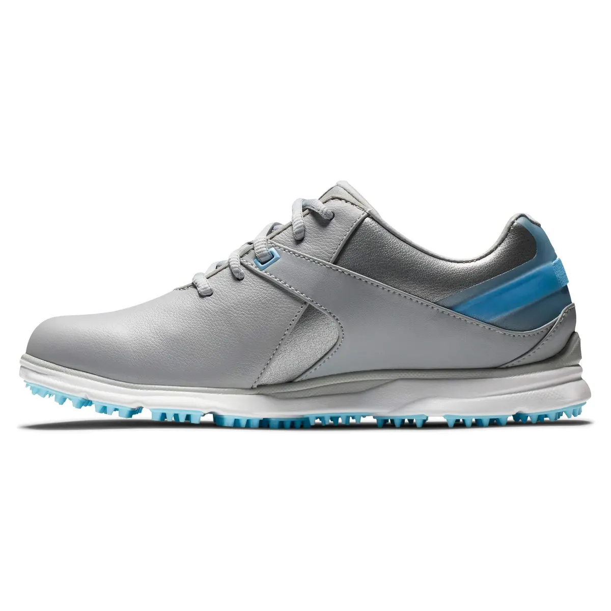 FootJoy Women's Pro/SL Golf Shoes Athletic Shoe, Grey/ Light Blue, 5.5 M US | Waterproof, Stable & Comfortable - view 3
