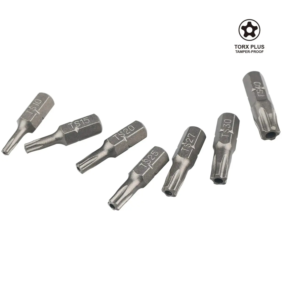 KAIFNT K001 Torx Plus 5-Point Security Bit Set 7-Piece | Tamper-Proof Fastener Drive Bit - view 4