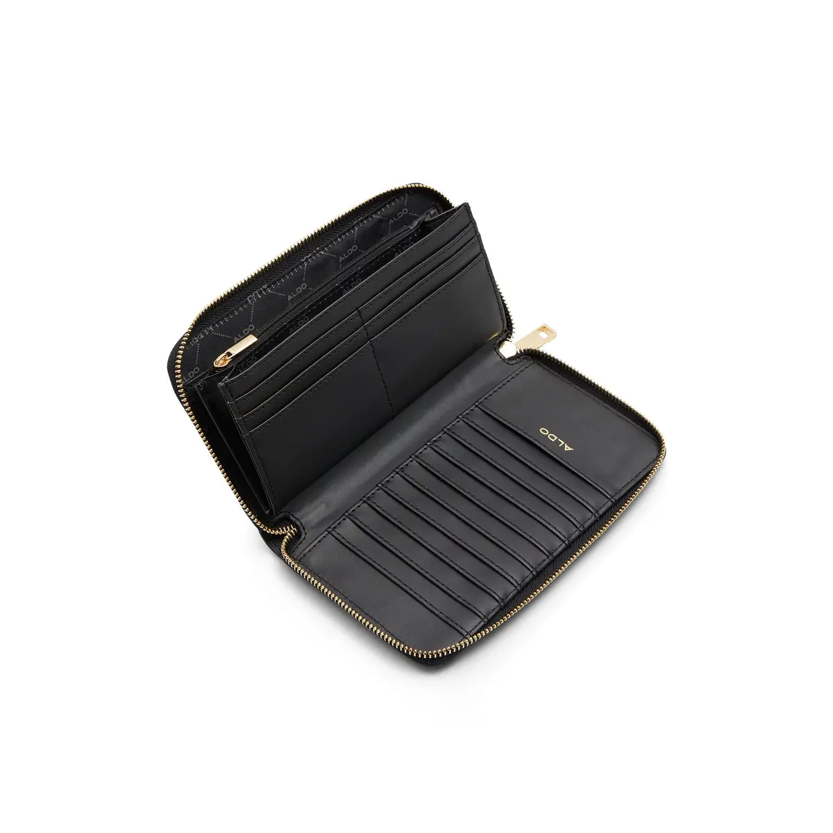 ALDO Ligosullo Women's Black Wallet | 19cm x 2cm x 11cm - view 2