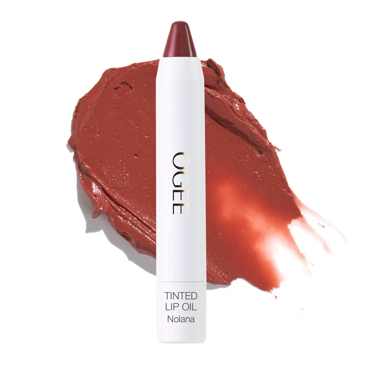 Ogee Tinted Sculpted Lip Oil - Lip Stain with Organic Coconut & Jojoba Oil, Vitamin E | Sheer, Buildable Color (70-120 chars) - main product image