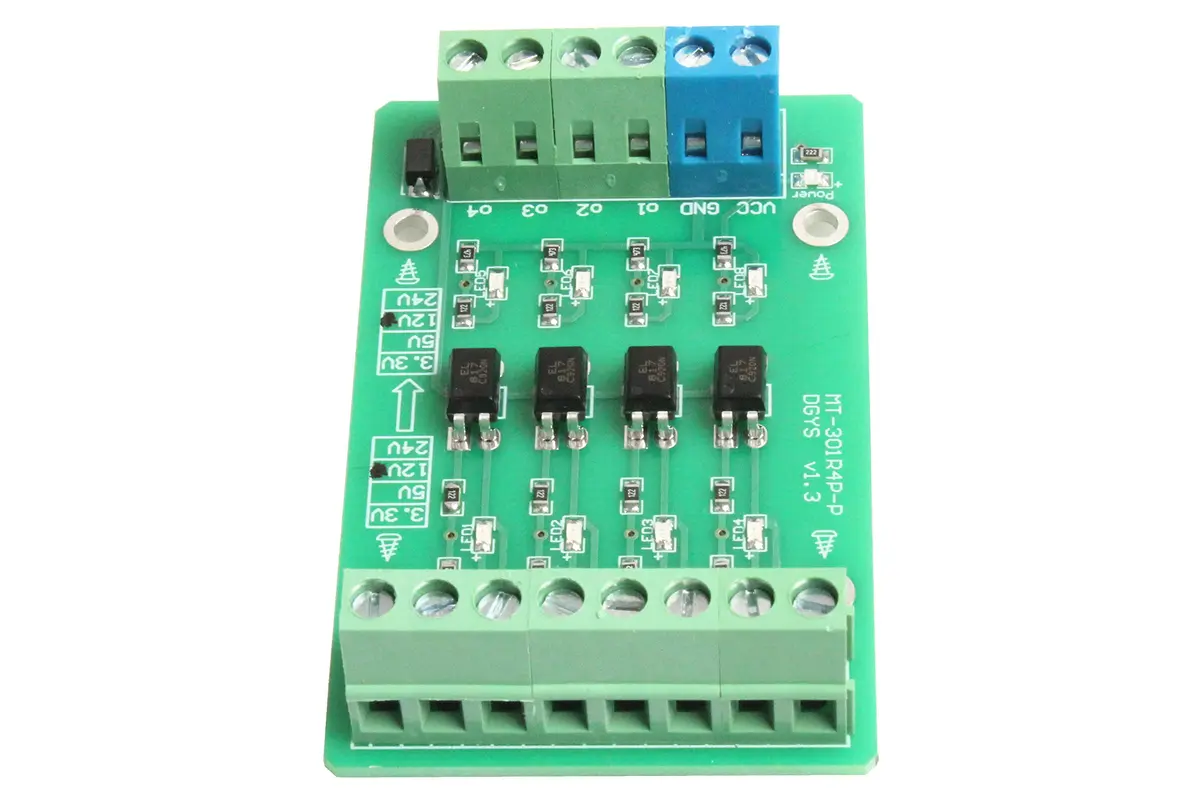 NOYITO 4-Channel Optocoupler Photoelectric Isolator Module Level Voltage Converter Module PLC Signal Converter PNP NPN to PNP (5V to 24V) | Signal Level Conversion - view 5