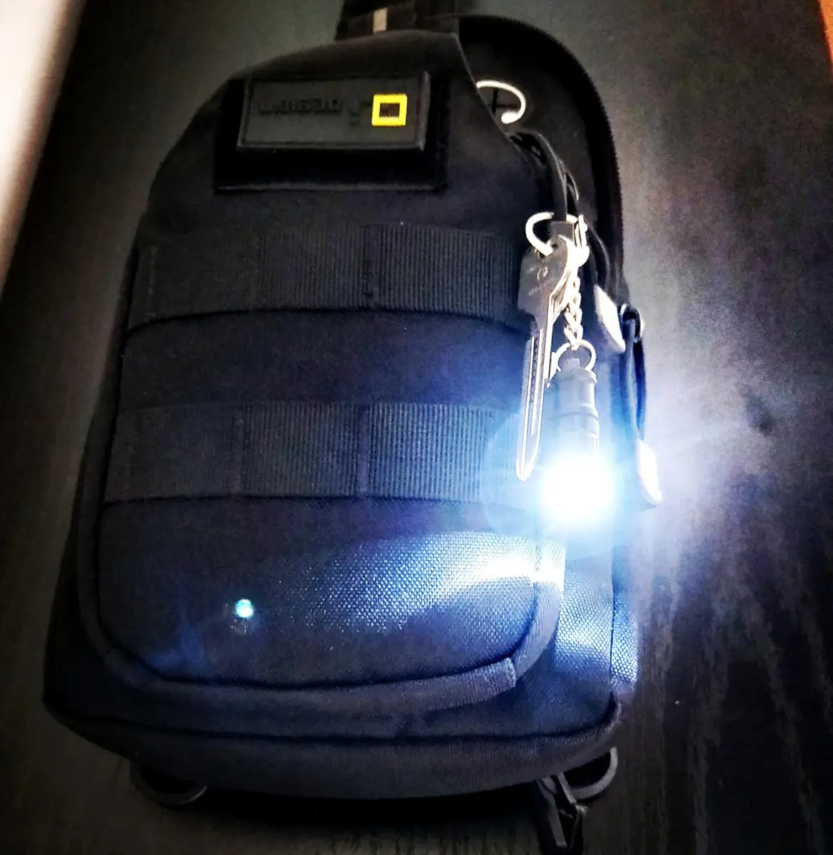 Nitefox e1 Tiny Keychain Flashlight 1.2 inches (3 cm) | Ultra-Compact EDC Safety Light - view 7