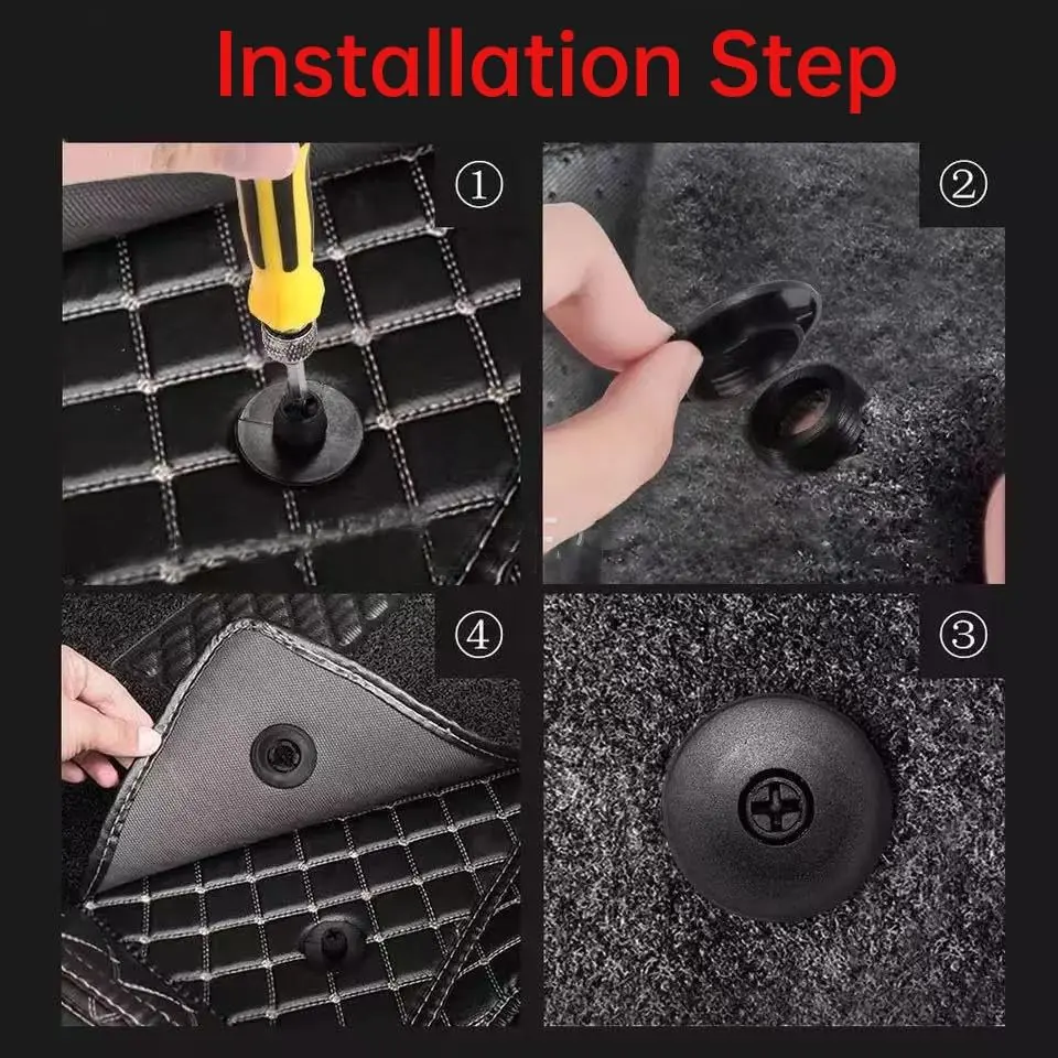 OTUAYAUTO 20PCS Universal Car Floor Mat Clips | Secure Mats, Prevent Slippage - view 4