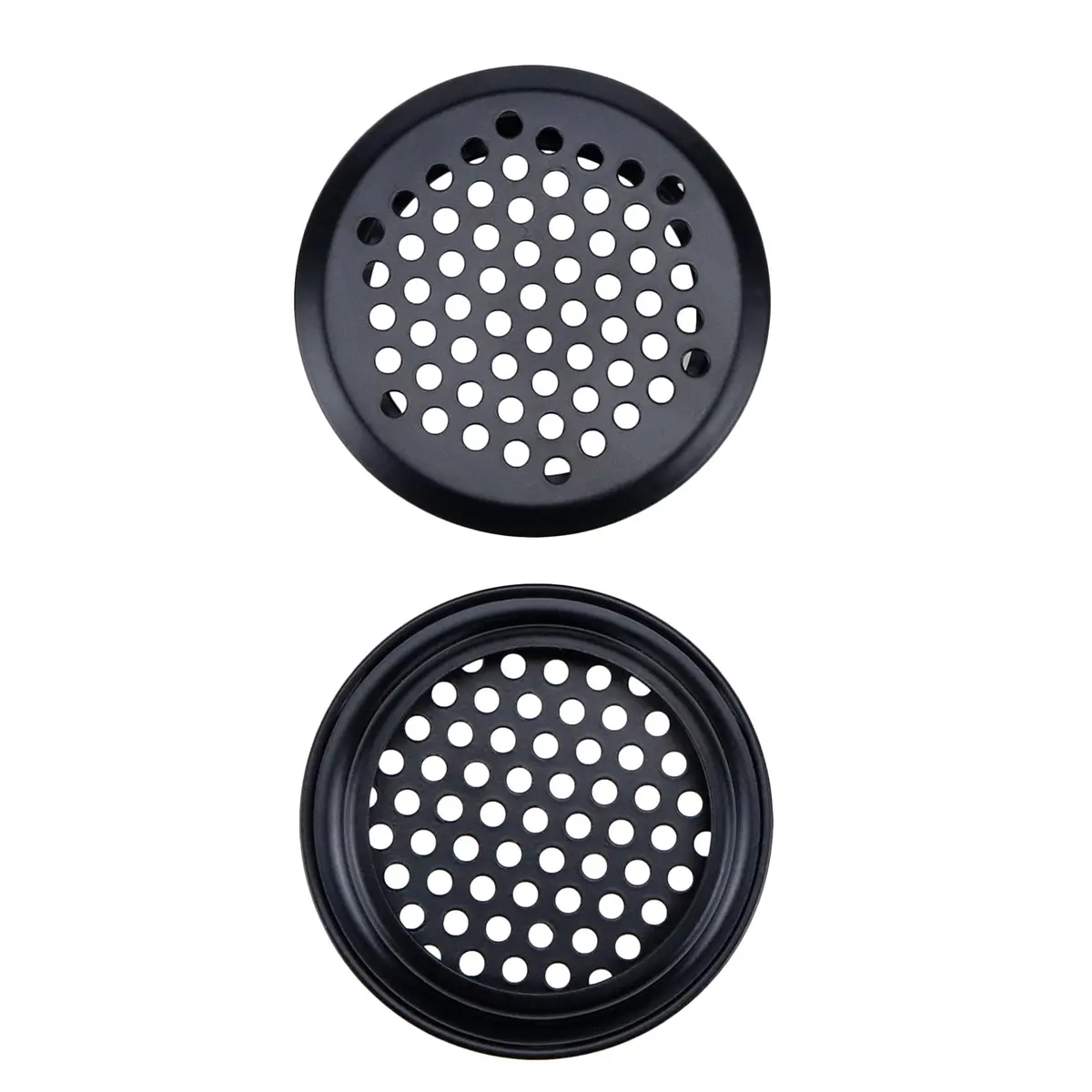 MY MIRONEY Black Stainless Steel Circular Soffit Vents 53mm (2.1") Bottom Diameter | 10-Pack for Ventilation - view 5