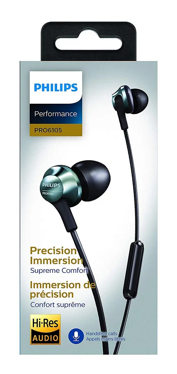 PHILIPS Pro Wired Earbuds with Microphone 8.6mm Hi-Res Audio | Comfortable & Durable - view 4