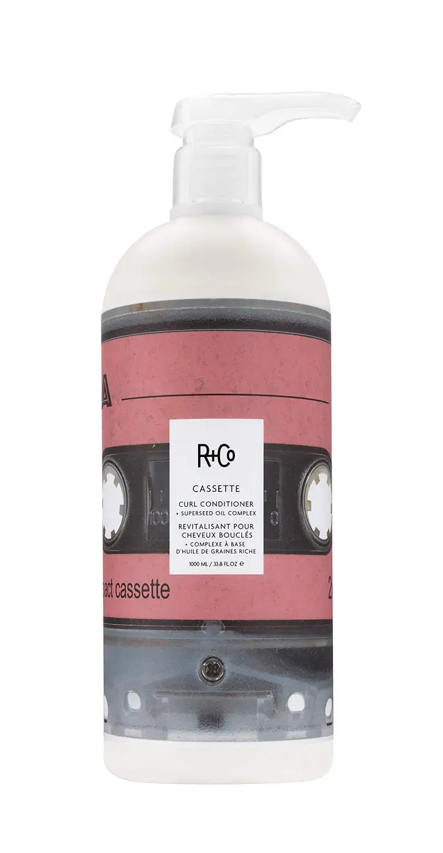 R+Co CASSETTE Curl Conditioner Superseed Oil Complex, 33.8 Oz - main product image