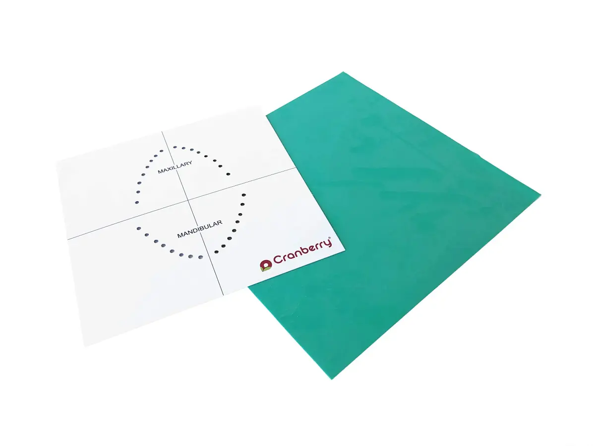 Cranberry USA CR8066 Smart Dam Latex Powder-Free Spearmint 6x6 Inch Green Pack of 36 | Professional Dental Isolation - view 3