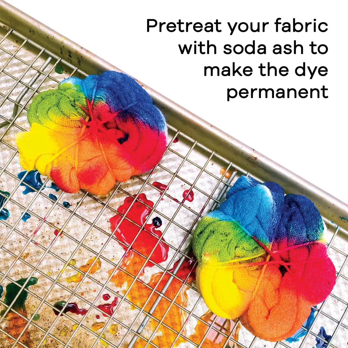 Jacquard Procion MX Dye Set 13 Colors (2/3 oz each) + 2lb Soda Ash | Fiber Reactive Cold Water Dye for Cotton, Linen, Rayon - view 6