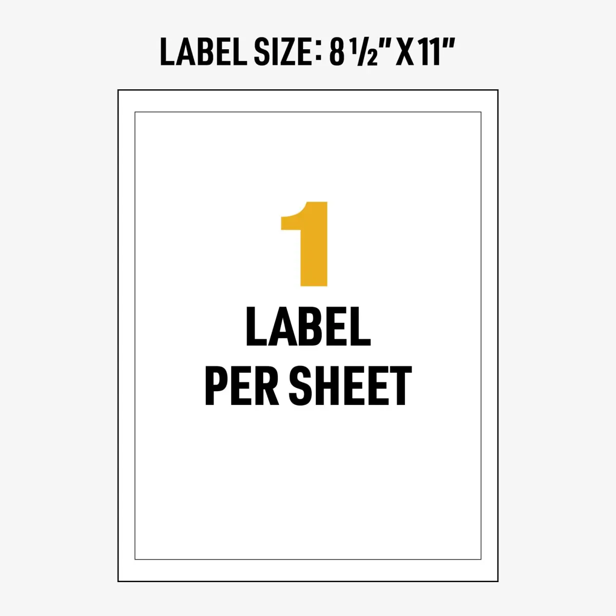 Avery UltraDuty GHS Chemical Labels 8.5 x 11 Inch, 250 Labels | Waterproof, UV Resistant, Chemical Resistant - view 6